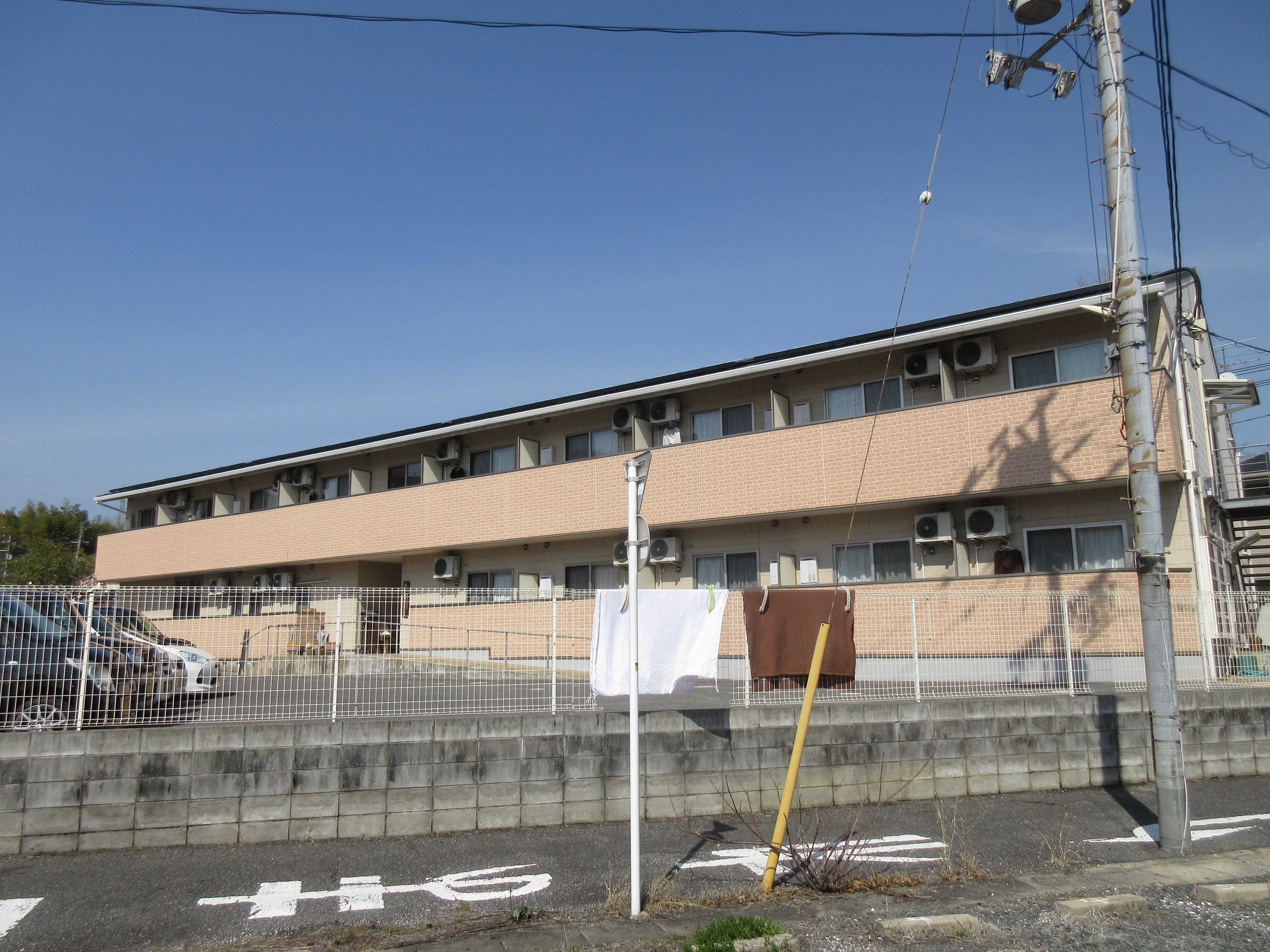 岡山市　サービス付き高齢者向け住宅　ライフサポートマンションあおいちょう　施設外観