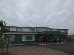 岡山市東区にあるサービス付き高齢者向け住宅「アップルウッド西大寺」の見学に行ってきました。